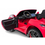 Elektrické autíčko 911 Porsche GT3 STRONG MP4 - dvojmiestne, červené